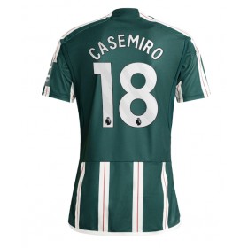 Herren Fußballbekleidung Manchester United Casemiro #18 Auswärtstrikot 2023-24 Kurzarm